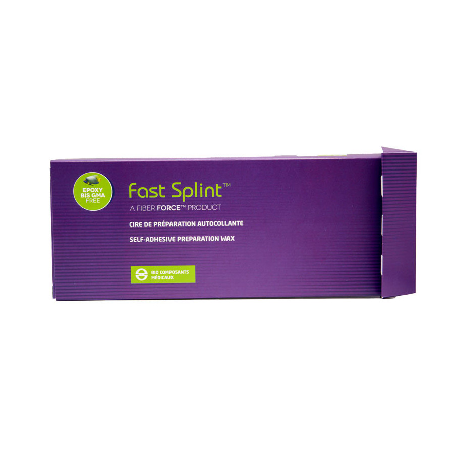 Réassort boîte de 8 cires autocollantes SplintWax clinique