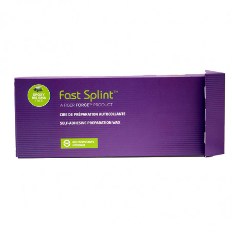Réassort boîte de 8 cires autocollantes SplintWax clinique